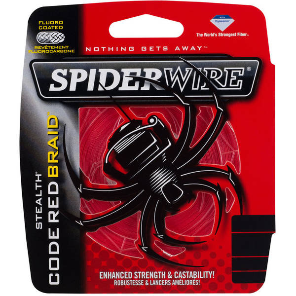 Fir Spiderwire New Stealth Red 0,12mm 7,1kg 110m