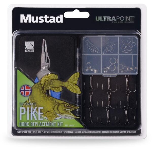 Mustad Kit Pike Cu Cleste Pentru  Inele+Accesorii