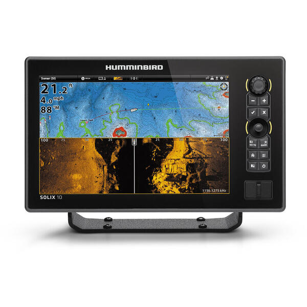 Sonar Humminbird Solix 10.1' Chirp Mega SI+GPS G2