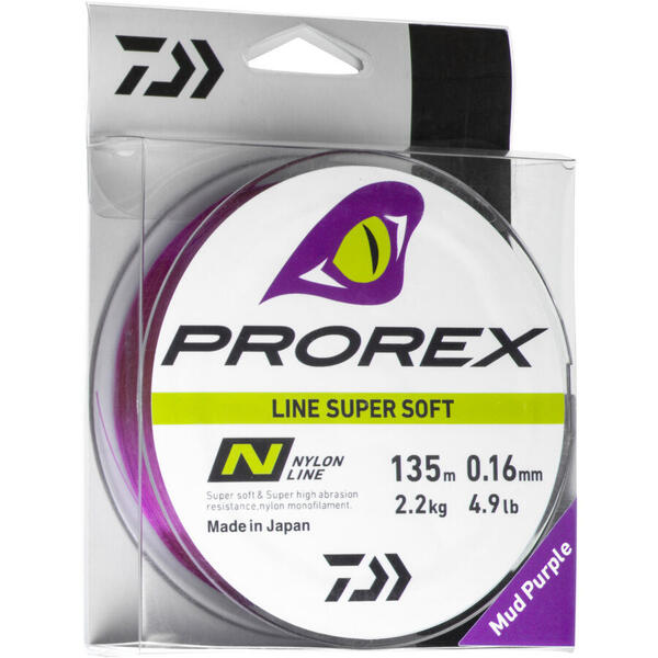 Fir Daiwa Prorex Line Super Soft Purple 0.33mm 8.3kg 270m