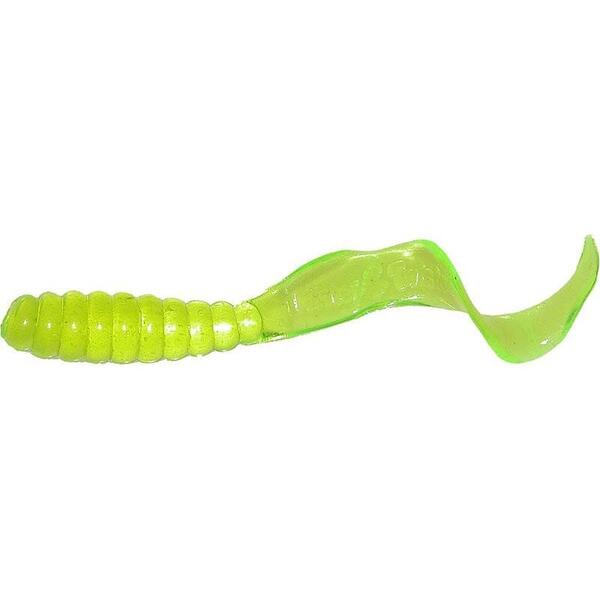 Grub Mister Twister Twister Tail 12cm Chartreuse Flake 5buc
