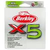 Fir Berkley X5 Fluo Verde 0.10mm 9.0Kg 150m