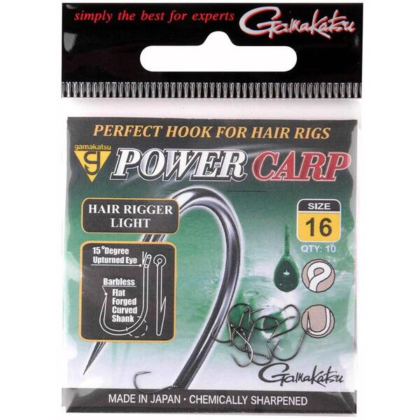 Carlig Gamakatsu Power Carp Hair Rigger Light Nr.10 10buc