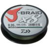 Fir Daiwa J-Braid X8 Dark Green 0.10mm 6kg 300m