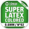 Fir Sensas Elastic Super Latex Brown 700%  2.3mm 6M