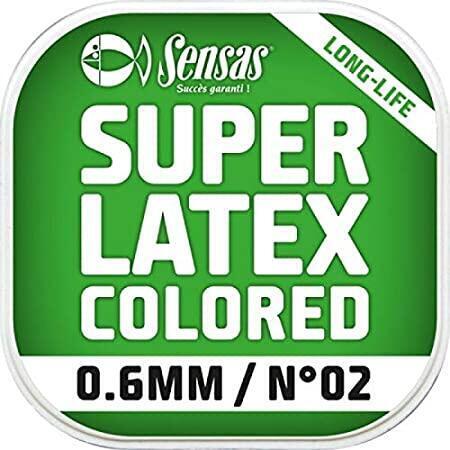 Fir Sensas Elastic Super Latex Green 700%  1.4mm 6M