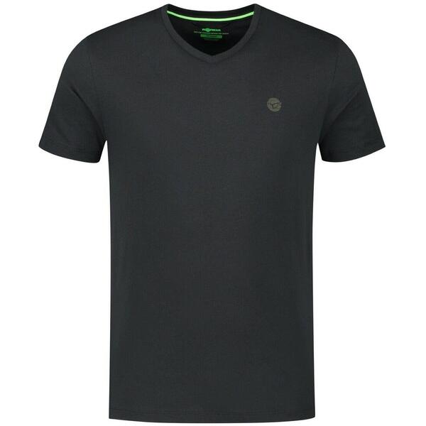 Tricou Korda V Neck Black Marime M