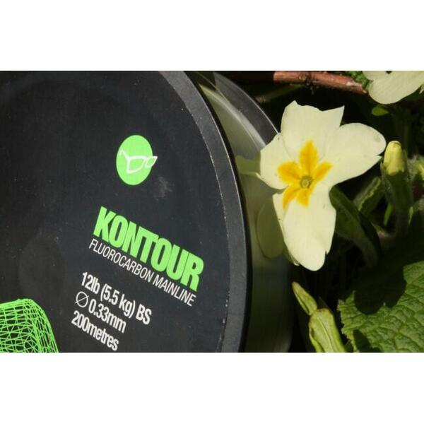 Leader Korda Kontour Fluorocarbon Mainline 0.35mm 15Lb 200M