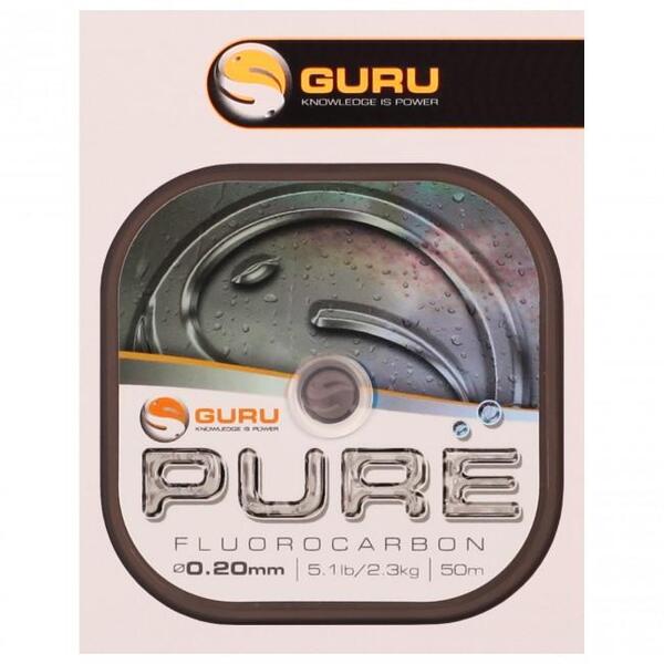 Leader Guru Pure Fluorocarbon 0.16mm 50m