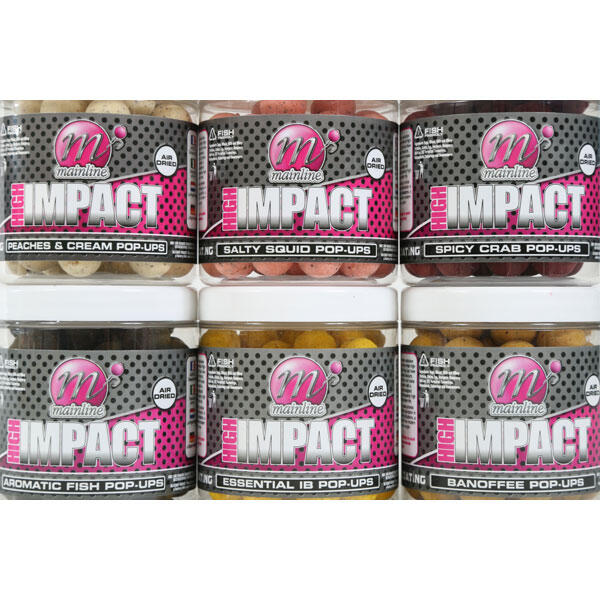 Mainline High Impact Pop-Ups Aromatic Fish 16mm