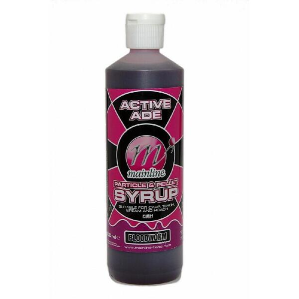 Mainline Active Ade Particle & Pellet Syrups Bloodworm 500ml
