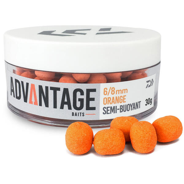 Daiwa Advantage Hookbait Semi-Buoyant Orange 8/10mm 30g