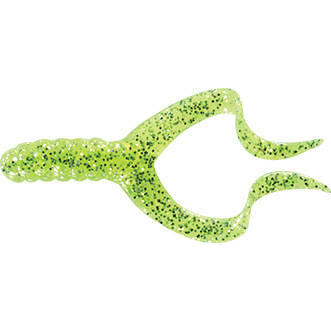 Grub Mister Twister Double Tail10cm Chartreuse Flake 5buc