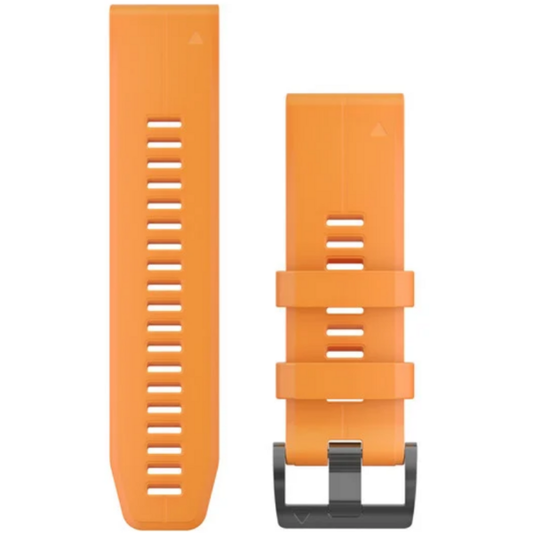 Curea Silicon Garmin 26mm Pentru Fenix 5X Plus Orange