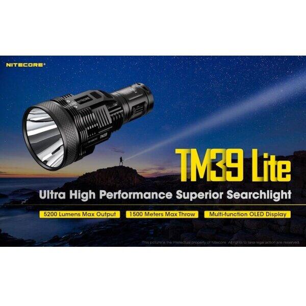 Lanterna Vanatoare Nitecore TM39 Lite Reincarcabila 5200 Lumeni 1500m