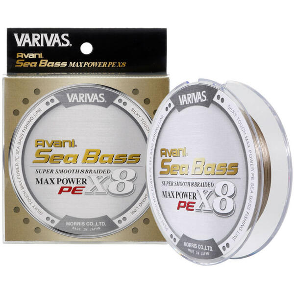 Fir Varivas Avani Seabass Max Power PE X8 150m 16.7lb 0.15mm Status Gold