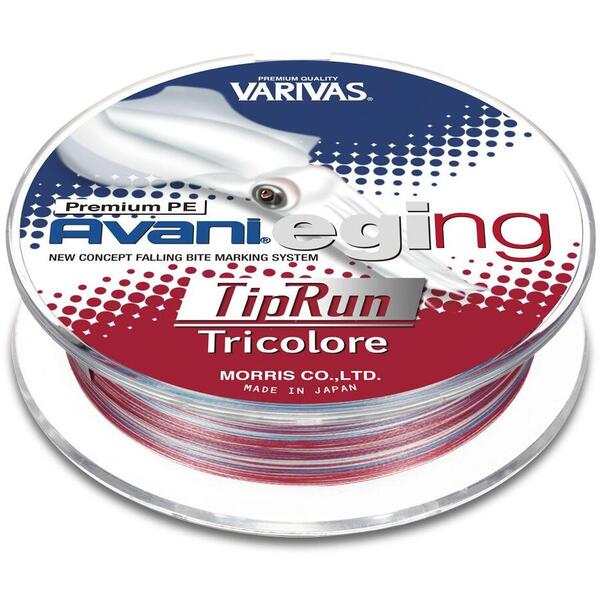 Fir Varivas Avani Eging Premium PE Tip Run Tricolore 0.085mm 7lb