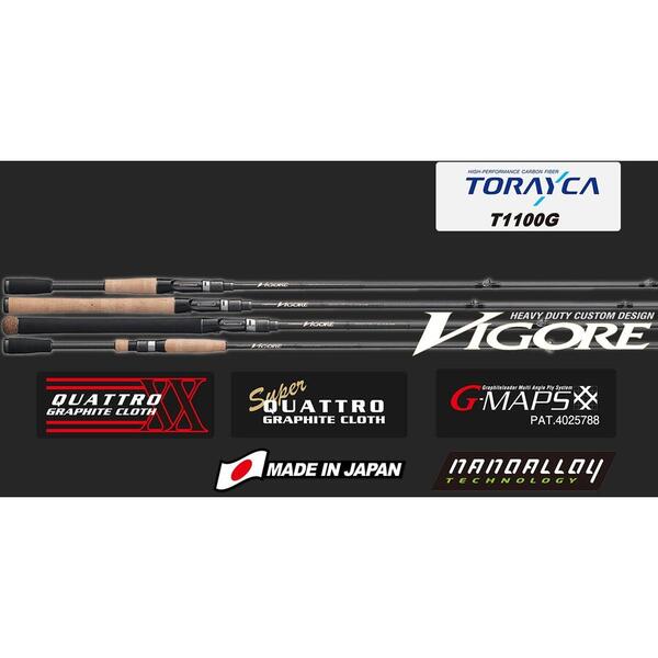 Lanseta Graphiteleader Vigore 20GVIGS-610ML 2.08m 1.75-10.5g