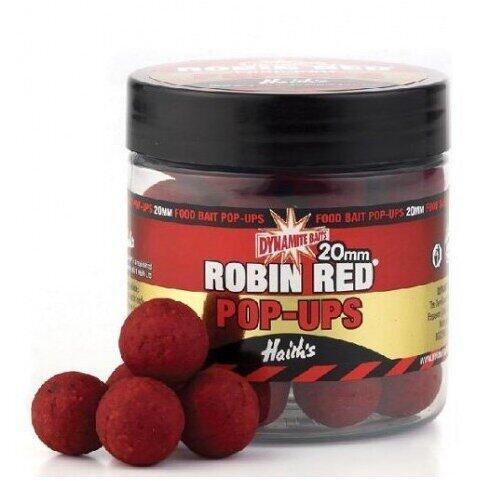 Dynamite  Baits Boilies Pop-Ups Robin Red 15mm