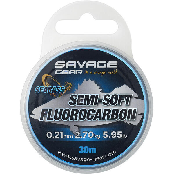 Fir Savage Gear Savage Semi Soft Fluorocarbon LRF 0.19mm 2.22Kg 30m
