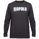 Bluza Rapala Long Sleeve Charcoal T-Shirt Marime M