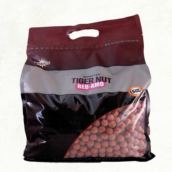 Dynamite  Baits Monster Tigernut Red - Amo Boilies 5Kg - 15Mm