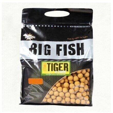 Dynamite  Baits Big Fish Sweet Tiger & Corn Boilies 15Mm 1.8Kg