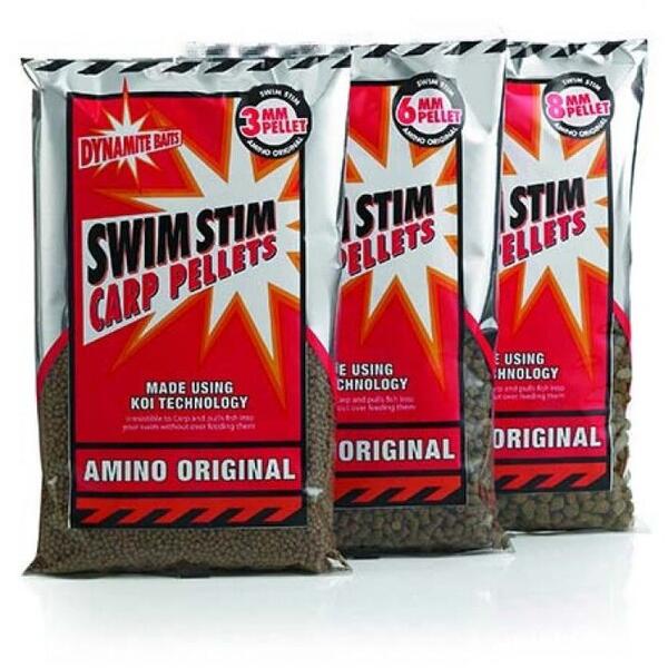 Dynamite  Baits Swim Stim Amino Original Pellets 1Mm  900G