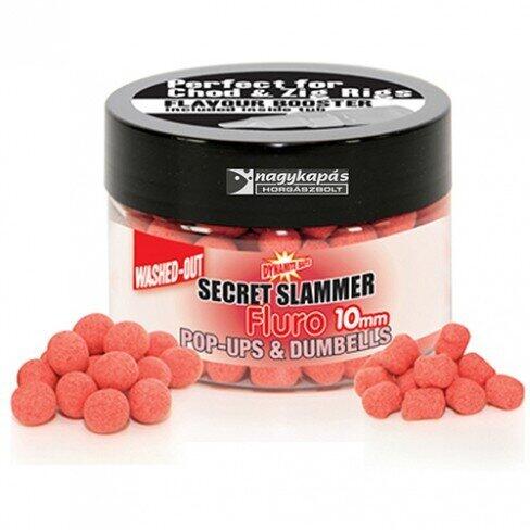 Dynamite  Baits Secret Slammer Fluro Washed Outs Pop Ups 15Mm Boilies And Dumbells  Cutie