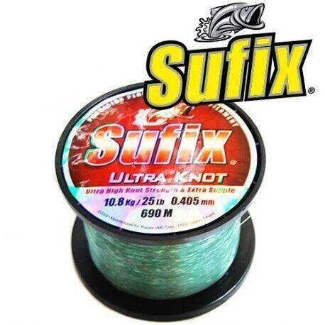 Fir Sufix Ultra Knot 0.335mm 995M 7.70kg Smoke Green