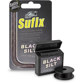 Leader Sufix Black Silt 20M 10Lb Black Color