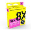 Fir Sufix Sfx 8X Braid 135m 0.12mm 7.3Kg Hot Yellow
