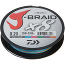 J-Braid X8 Multicolor 0.28mm 26.5Kg 300m