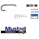 Carlig Mustad Dry Signature Fly Hook - 2x Fine Wire nr.18 25buc