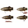 Swimbait Savage Gear 4D Line Thru Trout 15cm 40G MS Rainbow