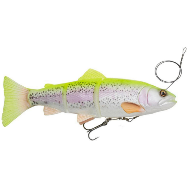 Swimbait Savage Gear 4D Line Thru Trout 15cm 35G Lemon Trout Fluo