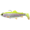 Swimbait Savage Gear 4D Trout Rattle Shad 12.5CM 35G Lemon Trout Fluo