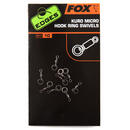 Fox Edges Kuro Micro Hook Ring Swivels 10