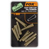 Fox Edges Slik Lead Clip Tail Rubber Nr. 10 Khaki