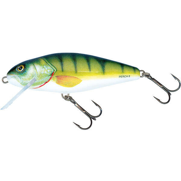 Vobler Salmo Perch 8cm 12G Holo Grey Shiner