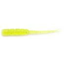 Mustad Aji Worm Bachi-Bachi 5cm UV Clear Chartreuse
