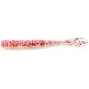Mustad Aji Worm Fla-Fla 5cm Clear Red Glitter