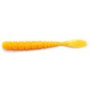Mustad Aji Worm Fla-Fla 5cm Orange Glow Glitter