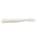 Mustad Aji Worm Fla-Fla 5cm White Glow Glitter