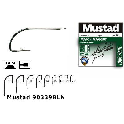 Carlig Mustad Match Maggot MU01 Nr.18