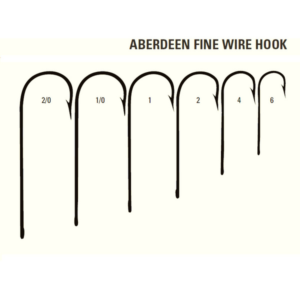 Carlig Mustad Aberdeen Fine Wire Hook Blue 7buc Nr. 2/0