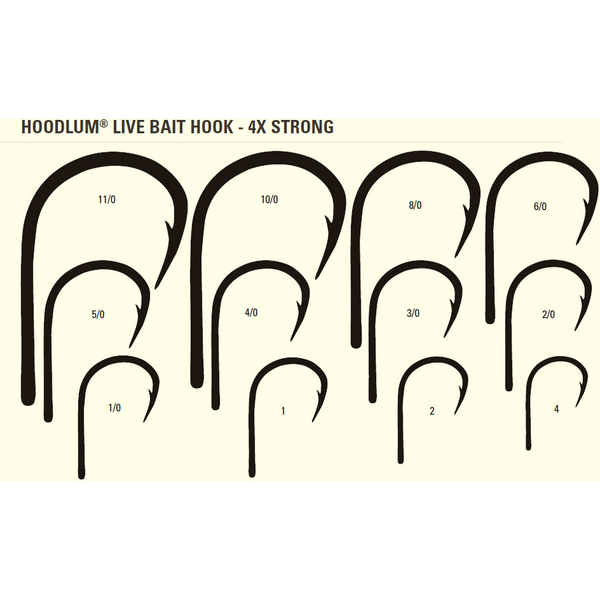 Carlig Mustad Hoodlum Live Bait Hook 7buc Nr. 1/0