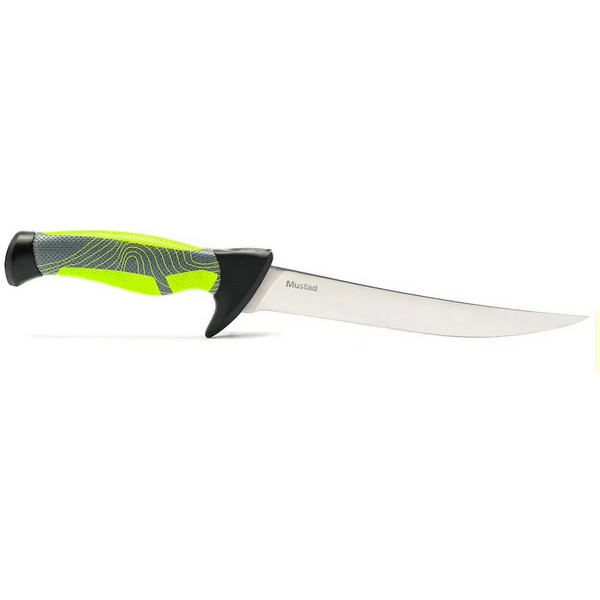 Cutit Mustad Cutit Filetat Premium Fillet Knife 20.3cm Green