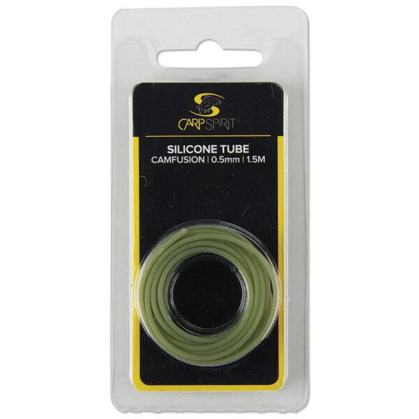 Carp Spirit Silicone Tube Weed Green 0.5mm 1.5M