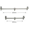 Carp Spirit INOX Buzz Bar Adjustable Front 20.2 - 35cm 3 posturi